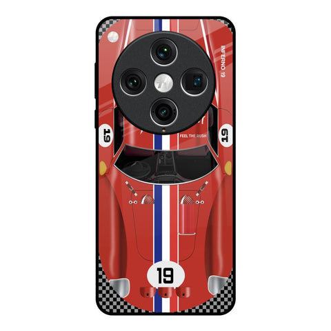 Racing Vintage Oppo Find x8 Pro Glass Back Cover Online