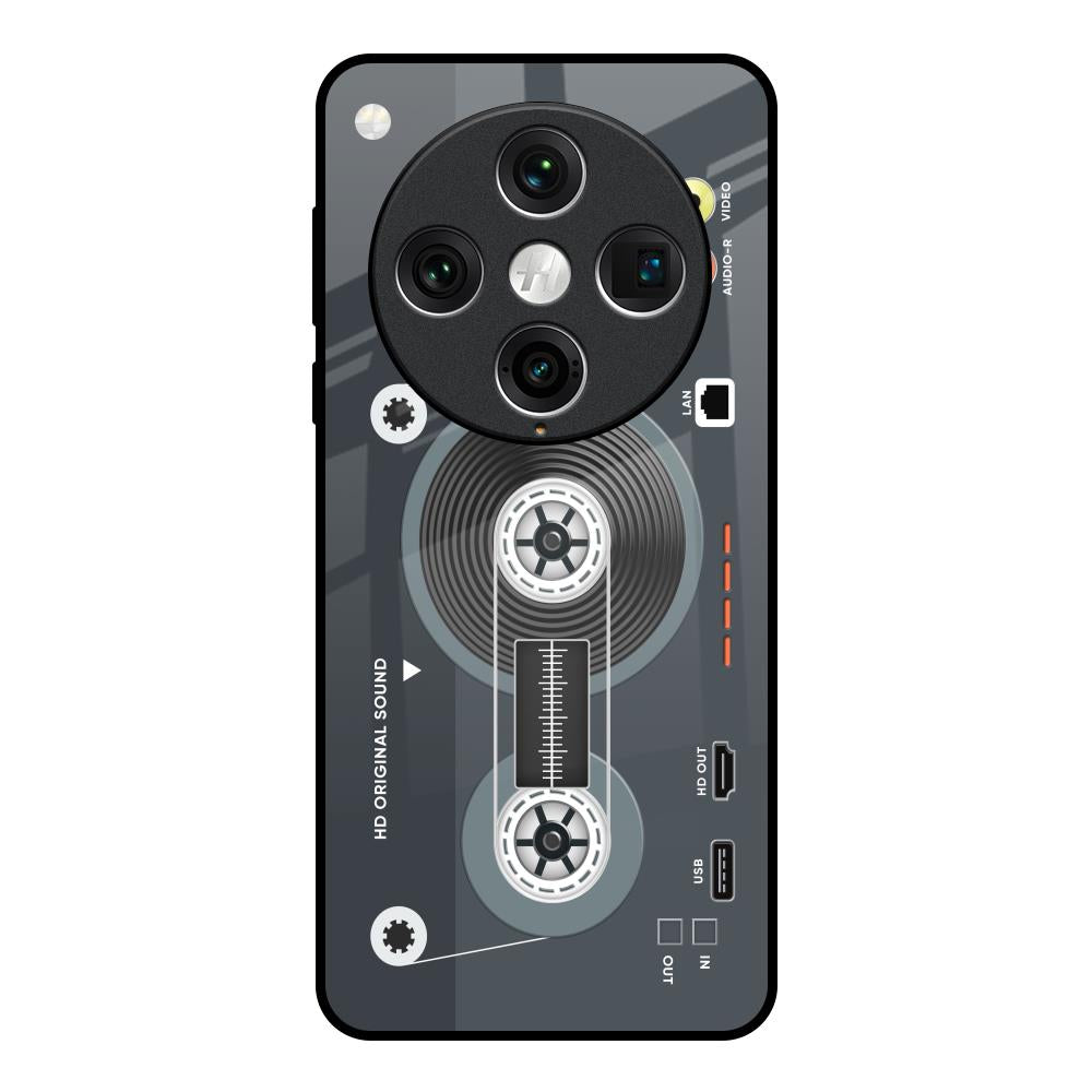 Retro Recorder Oppo Find x8 Pro Glass Back Cover Online