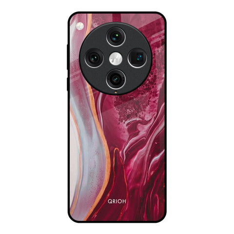 Crimson Ruby Oppo Find x8 Pro Glass Back Cover Online