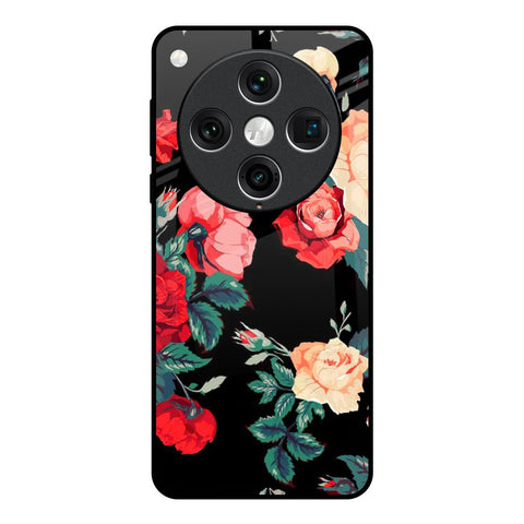 Floral Bunch Oppo Find x8 Pro Glass Back Cover Online