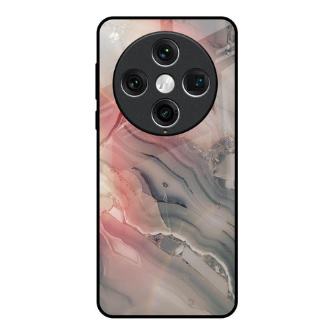 Pink And Grey Marble Oppo Find x8 Pro Glass Back Cover Online