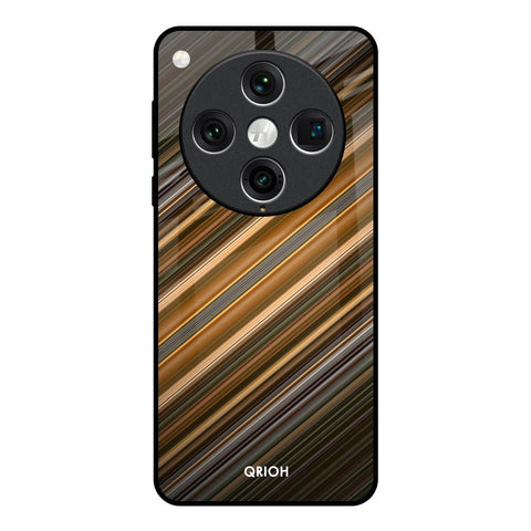 Diagonal Slash Pattern Oppo Find x8 Pro Glass Back Cover Online