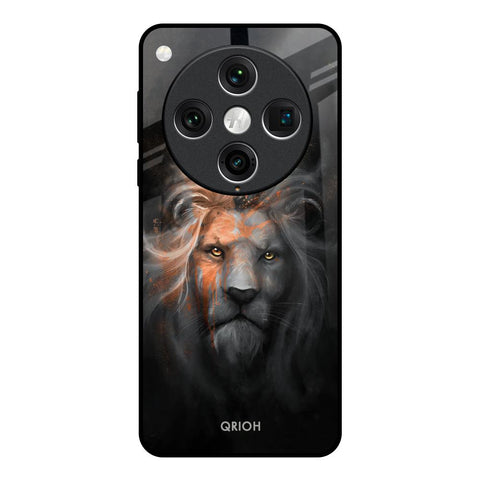 Devil Lion Oppo Find x8 Pro Glass Back Cover Online