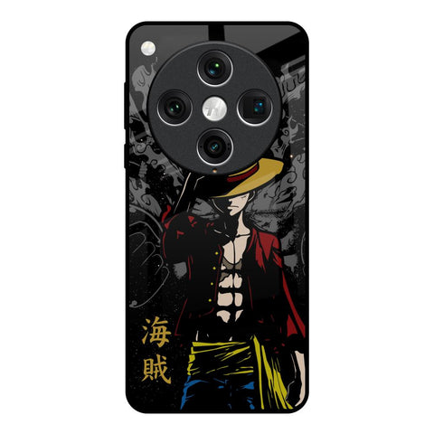 Dark Luffy Oppo Find x8 Pro Glass Back Cover Online