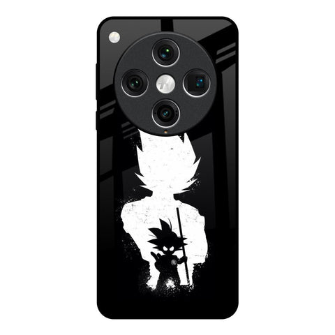 Monochrome Goku Oppo Find x8 Pro Glass Back Cover Online