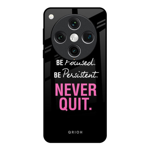Be Focused Oppo Find x8 Pro Glass Back Cover Online