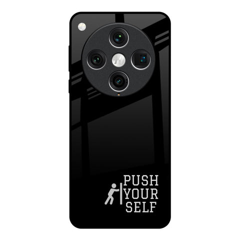 Push Your Self Oppo Find x8 Pro Glass Back Cover Online