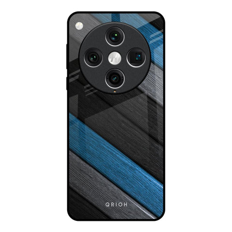 Multicolor Wooden Effect Oppo Find x8 Pro Glass Back Cover Online