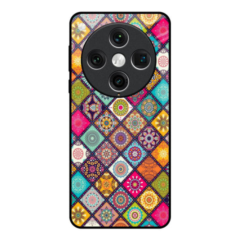 Multicolor Mandala Oppo Find x8 Pro Glass Back Cover Online