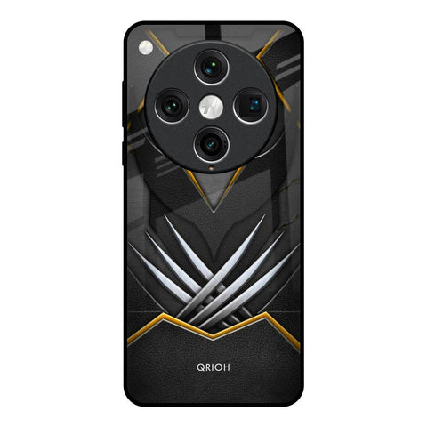 Black Warrior Oppo Find x8 Pro Glass Back Cover Online