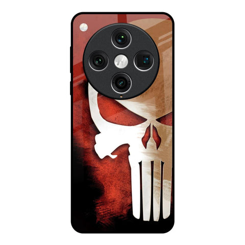 Red Skull Oppo Find x8 Pro Glass Back Cover Online