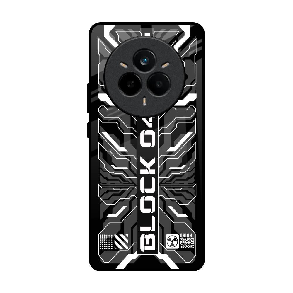 Monochrome Magic Glass Case for Realme 14 Pro 5G