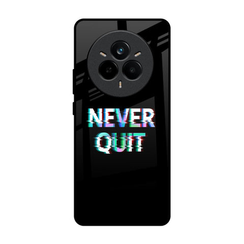Never Quit Realme 14 Pro 5G Glass Back Cover Online