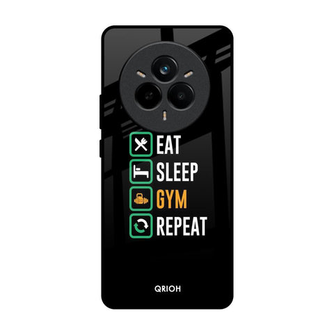Daily Routine Glass Case for Realme 14 Pro 5G