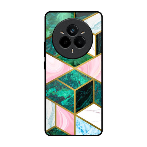 Seamless Green Marble Realme 14 Pro 5G Glass Back Cover Online