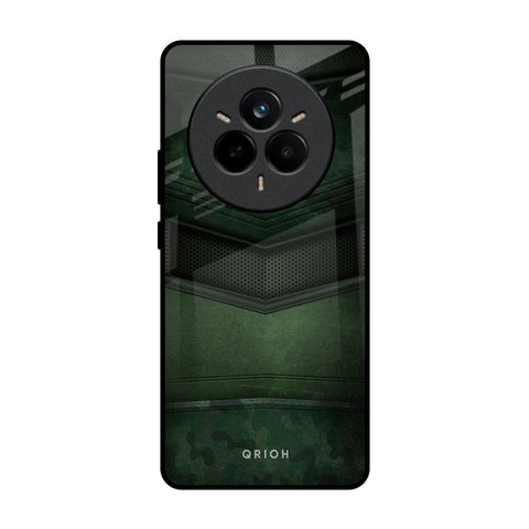 Green Leather Realme 14 Pro 5G Glass Back Cover Online