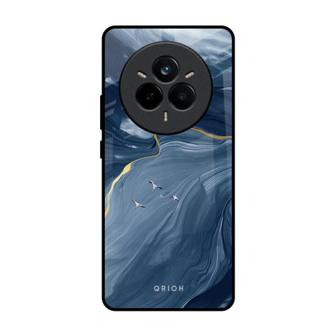 Deep Ocean Marble Realme 14 Pro 5G Glass Back Cover Online