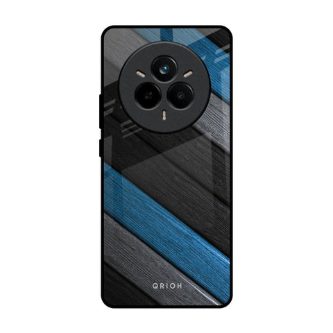Multicolor Wooden Effect Realme 14 Pro 5G Glass Back Cover Online
