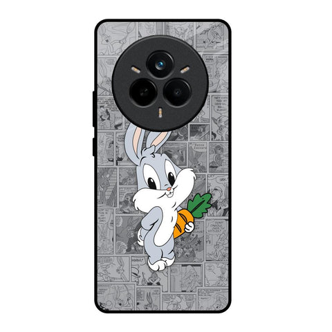 Cute Baby Bunny Realme 14 Pro Plus 5G Glass Back Cover Online