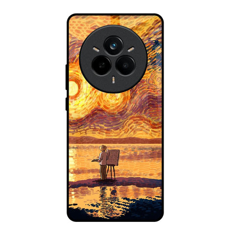 Sunset Vincent Realme 14 Pro Plus 5G Glass Back Cover Online