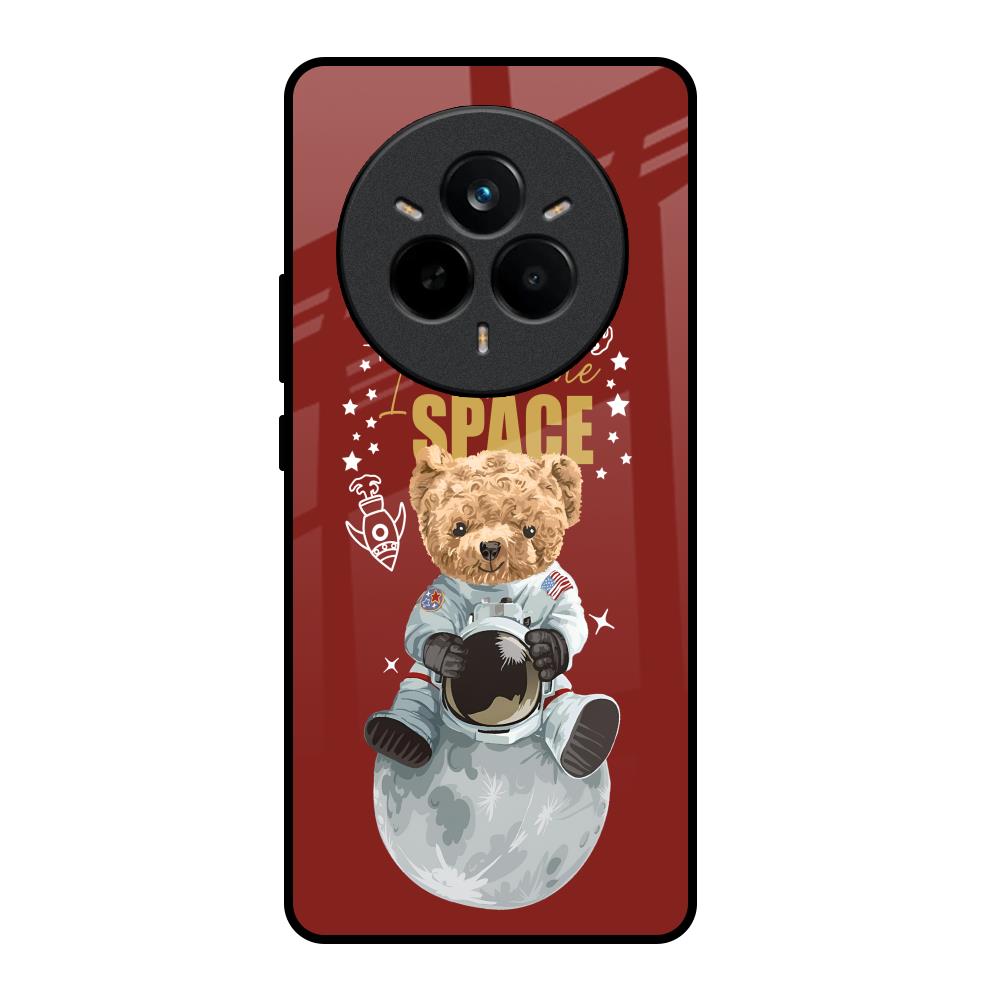 Astronaut Bear Realme 14 Pro Plus 5G Glass Back Cover Online