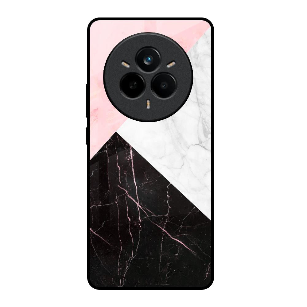 Marble Collage Art Realme 14 Pro Plus 5G Glass Back Cover Online