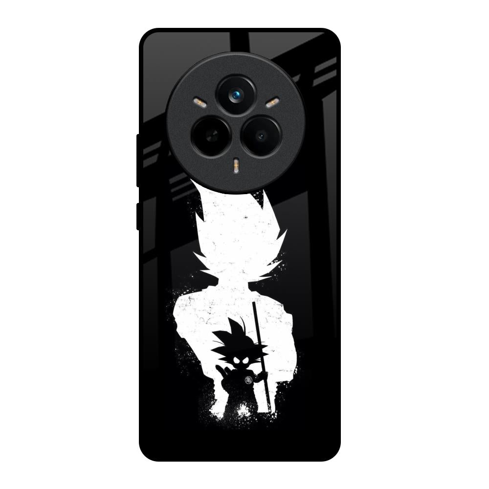 Monochrome Goku Realme 14 Pro Plus 5G Glass Back Cover Online