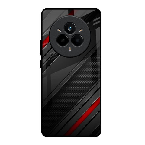 Modern Abstract Realme 14 Pro Plus 5G Glass Back Cover Online