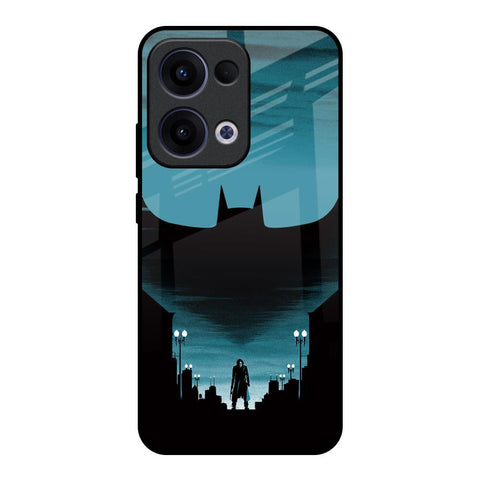 Cyan Bat Oppo Reno13 5G Glass Back Cover Online