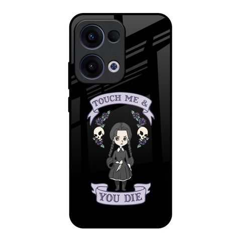 Touch Me & You Die Oppo Reno13 5G Glass Back Cover Online