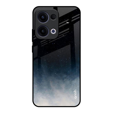 Black Aura Oppo Reno13 5G Glass Back Cover Online