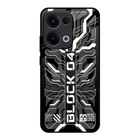 Monochrome Magic Oppo Reno13 5G Glass Back Cover Online