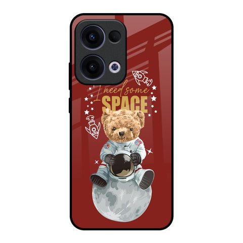 Astronaut Bear Oppo Reno13 5G Glass Back Cover Online