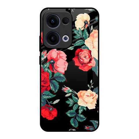 Floral Bunch Oppo Reno13 5G Glass Back Cover Online
