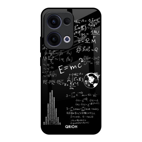 Funny Math Oppo Reno13 5G Glass Back Cover Online