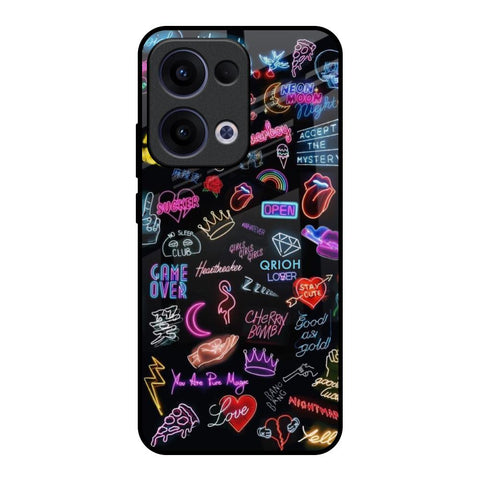Accept The Mystery Oppo Reno13 5G Glass Back Cover Online