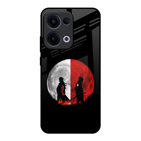 Anime Red Moon Oppo Reno13 5G Glass Back Cover Online