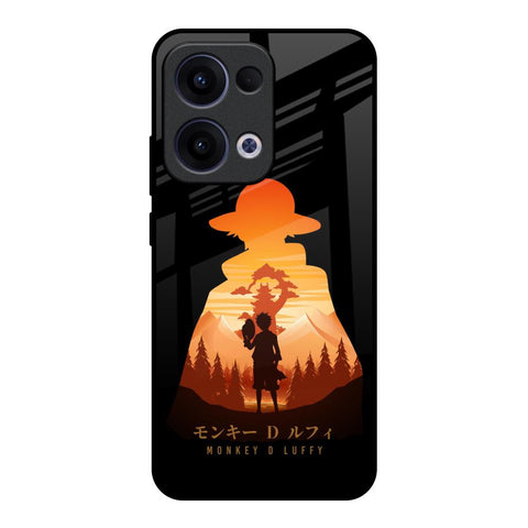 Luffy One Piece Oppo Reno13 5G Glass Back Cover Online