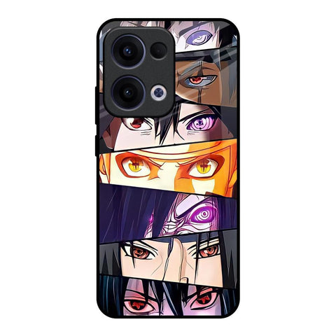 Anime Eyes Oppo Reno13 5G Glass Back Cover Online
