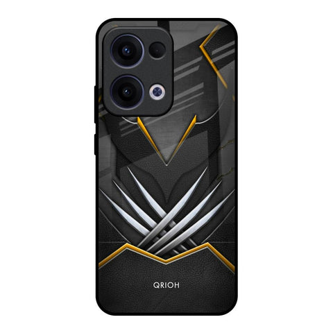 Black Warrior Oppo Reno13 5G Glass Back Cover Online