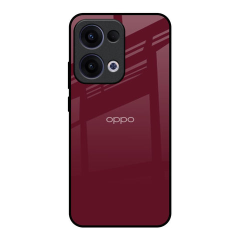 Classic Burgundy Oppo Reno13 5G Glass Back Cover Online