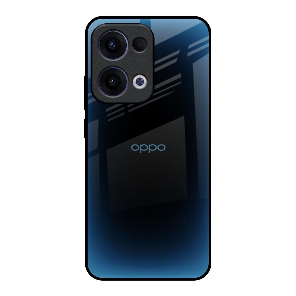 Blue Dynamic Oppo Reno13 5G Glass Back Cover Online