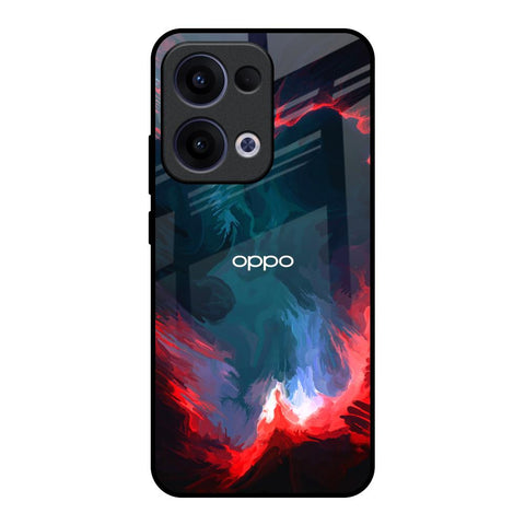 Brush Art Oppo Reno13 5G Glass Back Cover Online