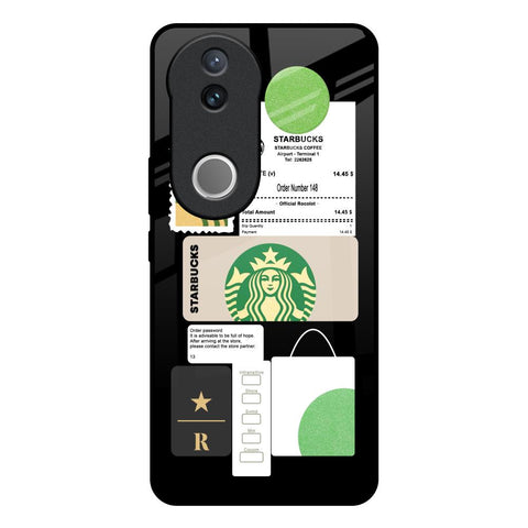 Coffee Latte Vivo V50 5G Glass Back Cover Online