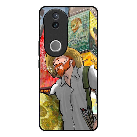 Loving Vincent Vivo V50 5G Glass Back Cover Online