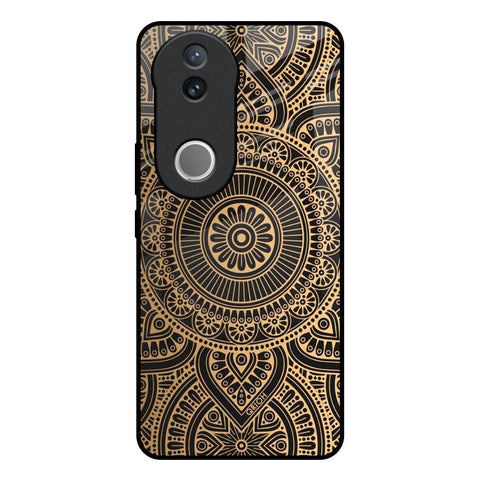 Luxury Mandala Vivo V50 5G Glass Back Cover Online