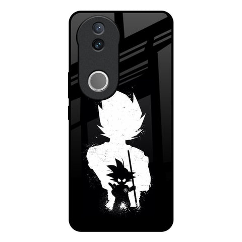 Monochrome Goku Vivo V50 5G Glass Back Cover Online