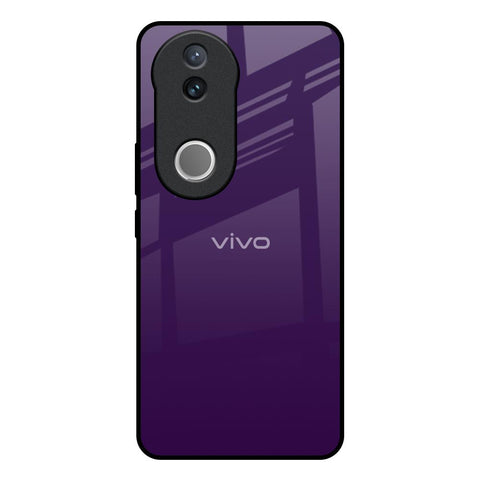 Dark Purple Vivo V50 5G Glass Back Cover Online