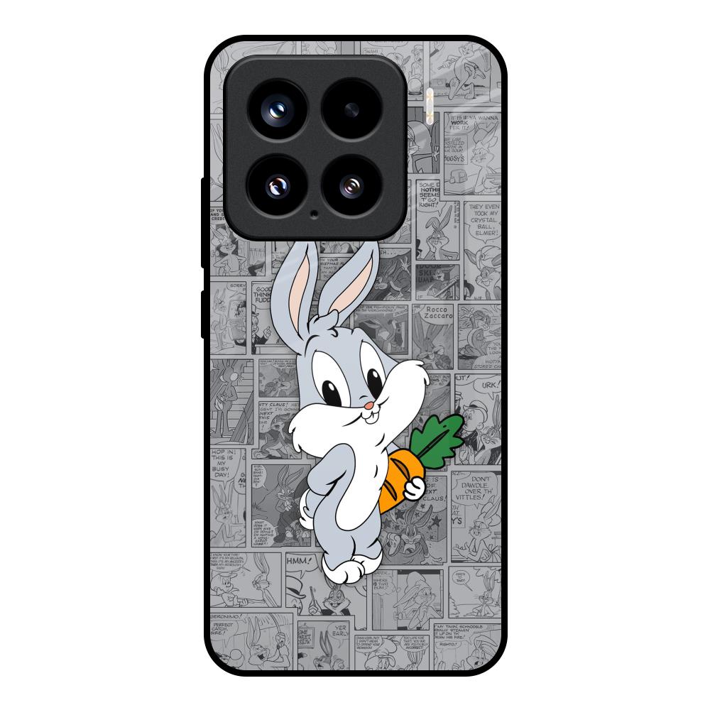 Cute Baby Bunny Mi 15 5G Glass Back Cover Online