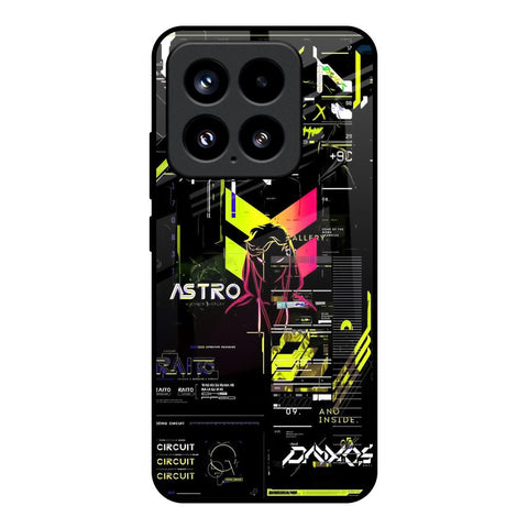 Astro Glitch Mi 15 5G Glass Back Cover Online